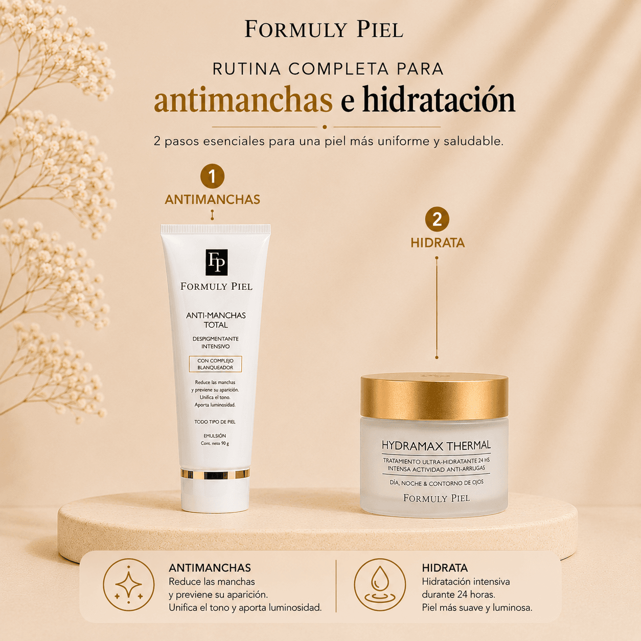Rutina Anti Manchas e Hidratación Formuly Piel - Image 2