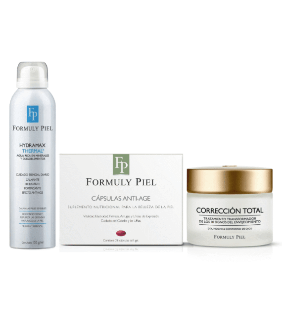Rutina Corrección Total, Frescura y Nutrición Antiage Formuly Piel